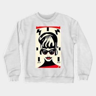 Popart Design For Women Crewneck Sweatshirt